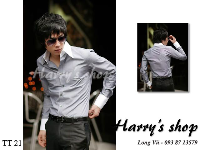 [HARRYshop] Áo sơ mi nam Hàn Quốc giá rẻ, quần kaki nam, áo khoác hàn Quốc - 19