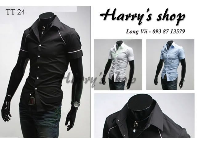 [HARRYshop] Áo sơ mi nam Hàn Quốc giá rẻ, quần kaki nam, áo khoác hàn Quốc - 21