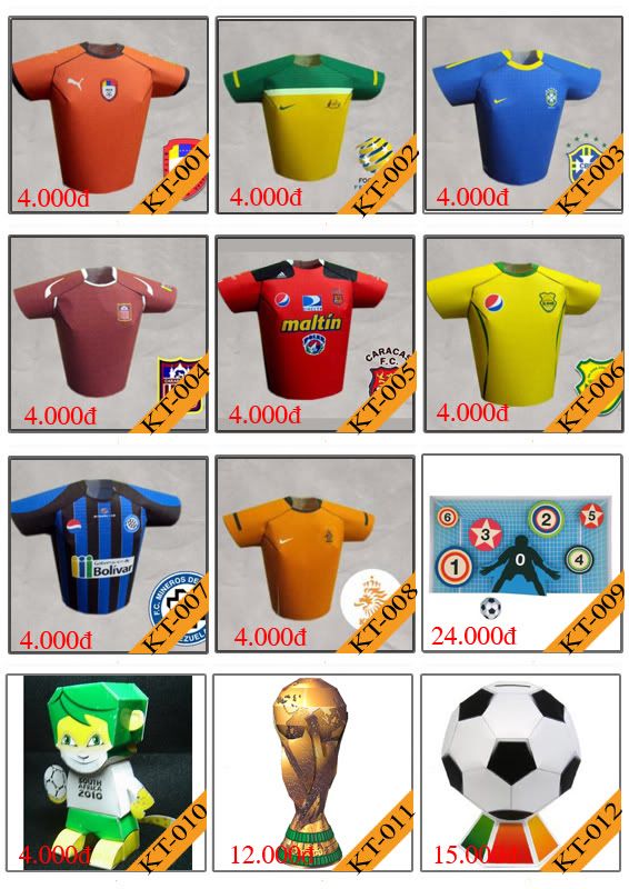 Bán mô hình giấy 3D chưa thành phẩm với 3,000 mẫu.