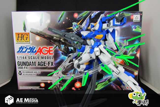 HG AGE-FX Gundam AGE-FX评测