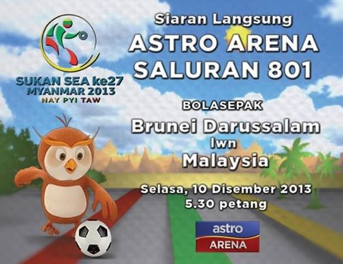live streaming malaysia vs brunei sukan sea myanmar 2013
