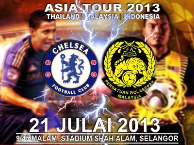 live streaming malaysia XI vs chelsea
