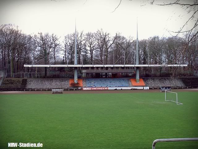 Haupttribüne Jahnstadion, TSV Marl-Hüls