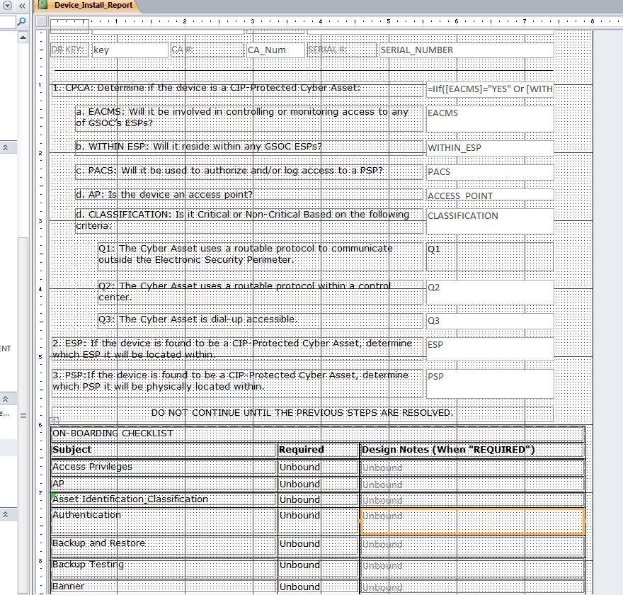 Access Report VBA, Unbound Text box HeightVBForums