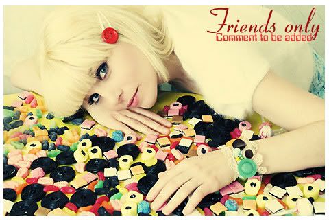 'Friends only' stock Banner by indiejunkiie Pictures, Images and Photos