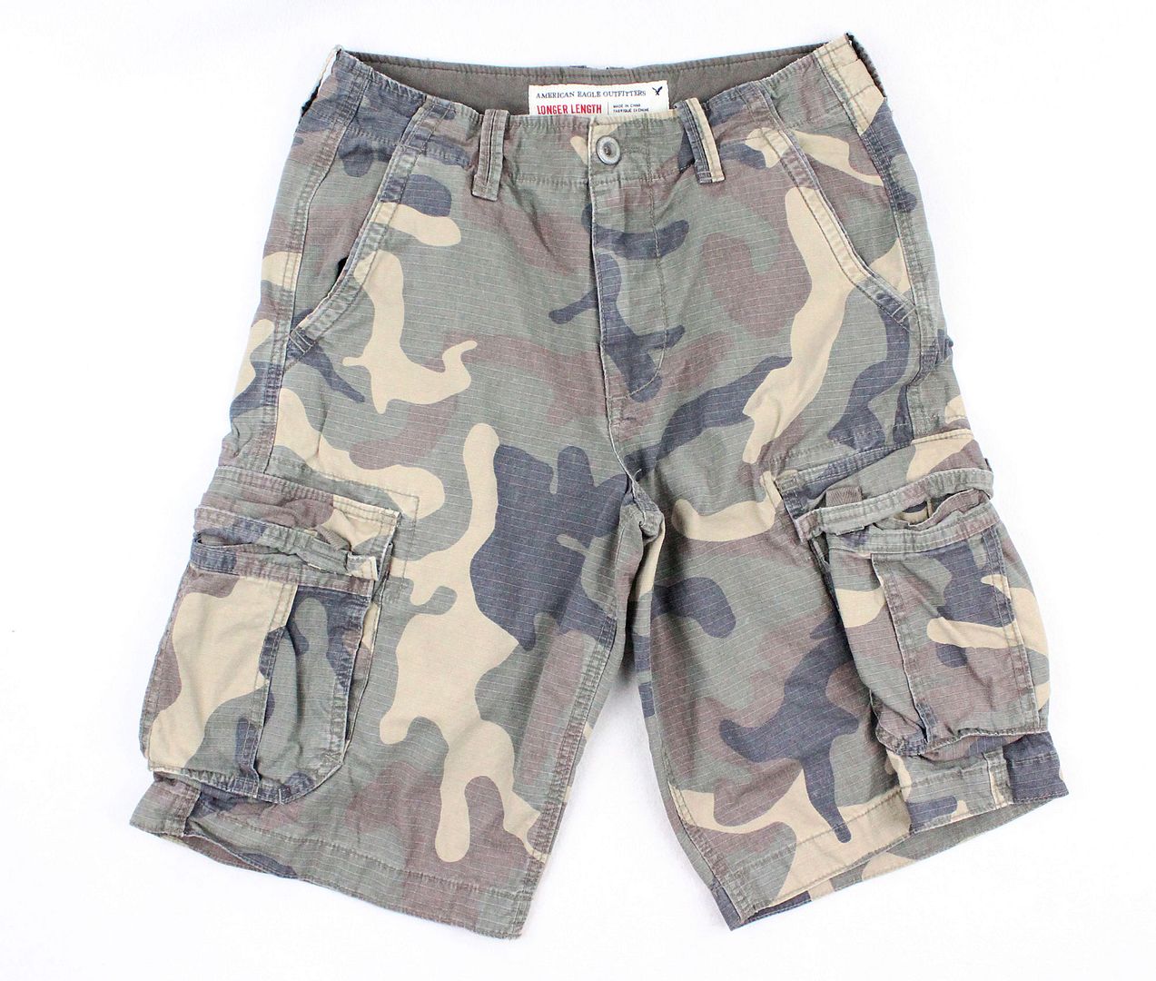 American Eagle Camo Cargo Shorts Mens 29 eBay