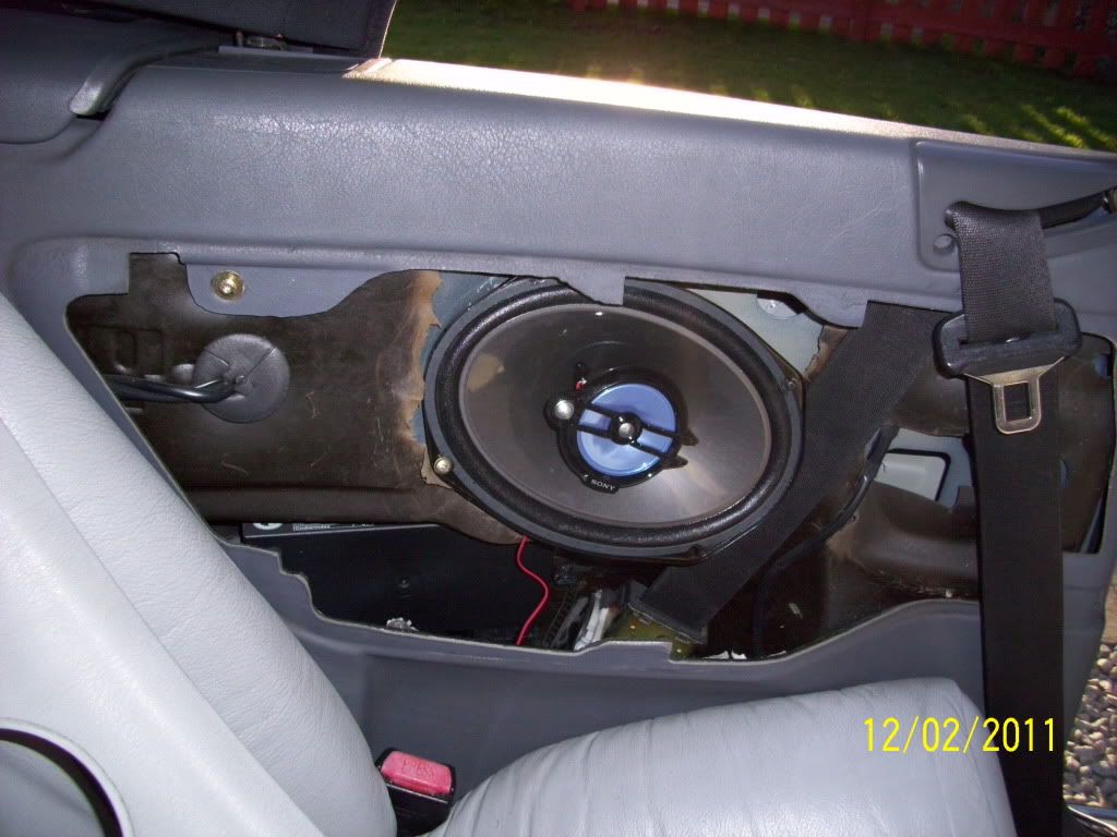 Bmw e36 convertible rear speaker upgrade #5
