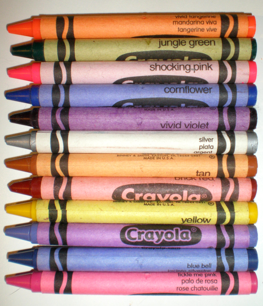 crayons photo: crayola colours Assortedcrayolas.png