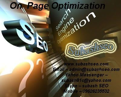 on page optimization