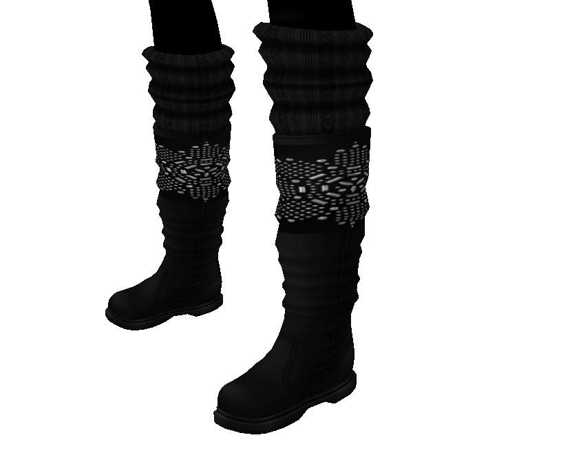  photo black boot.png