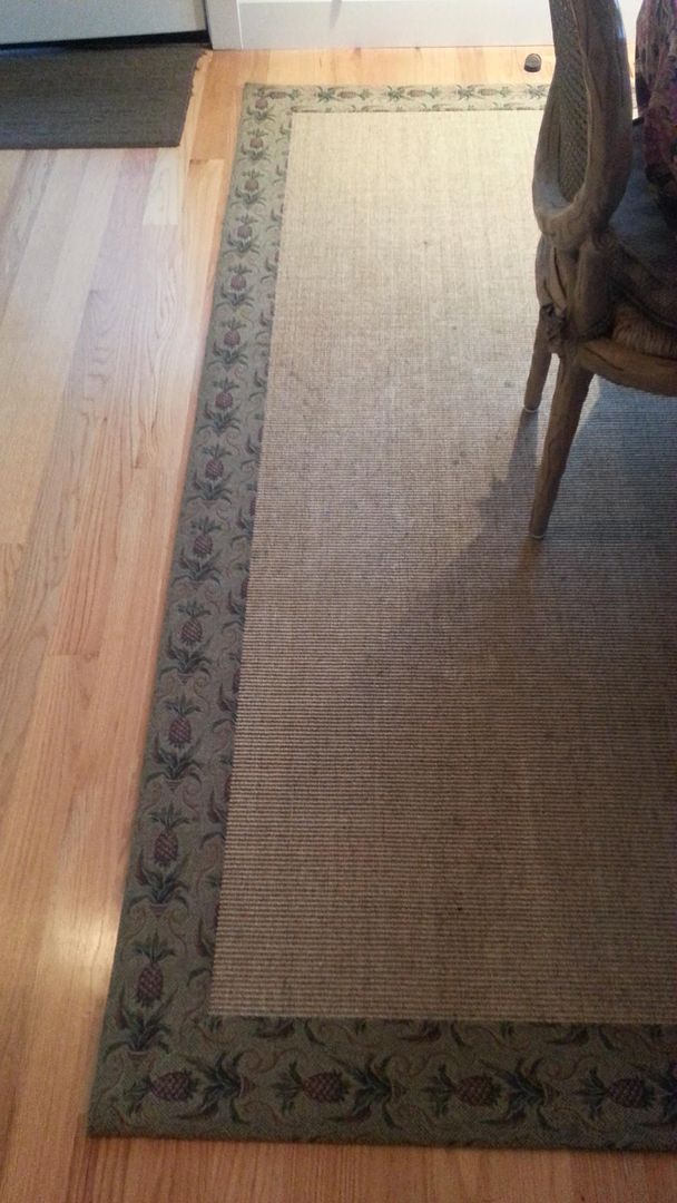 Another warning about non slip rug backings