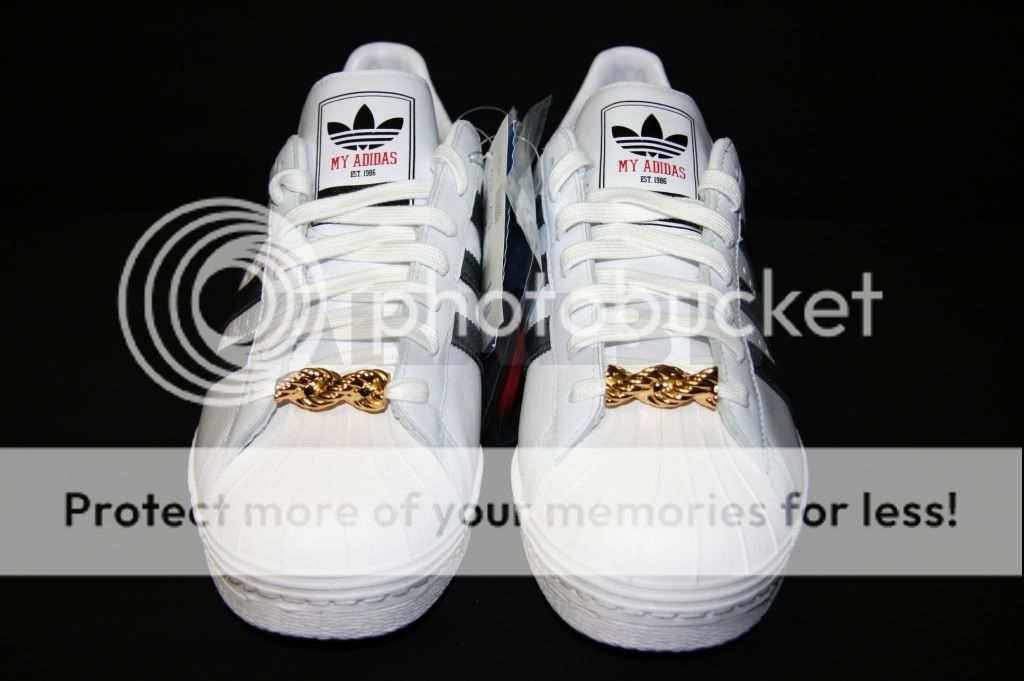   80s My Adidas RUN DMC 25th Anniversary 1986 JMJ DS 8.5 9.5 11  