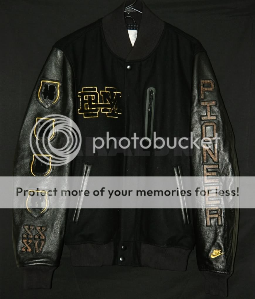 Nike NSW Destroyer Varsity Jacket Black History Month BHM Jordan Kobe 