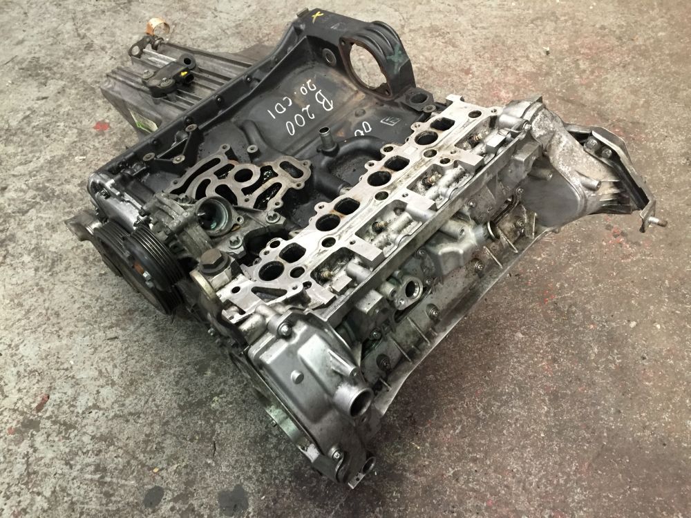 Mercedes B-class W245 B200 CDI (05-11) COMPLETE ENGINE OM 640.941 67k ...