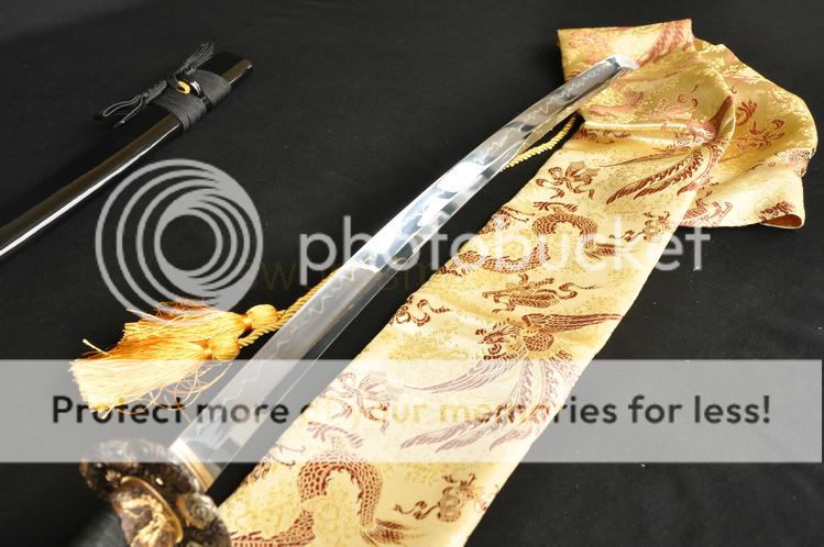   Beautiful Dragon Fittings JAPANESE BATTLE READY KATANA SWORD  