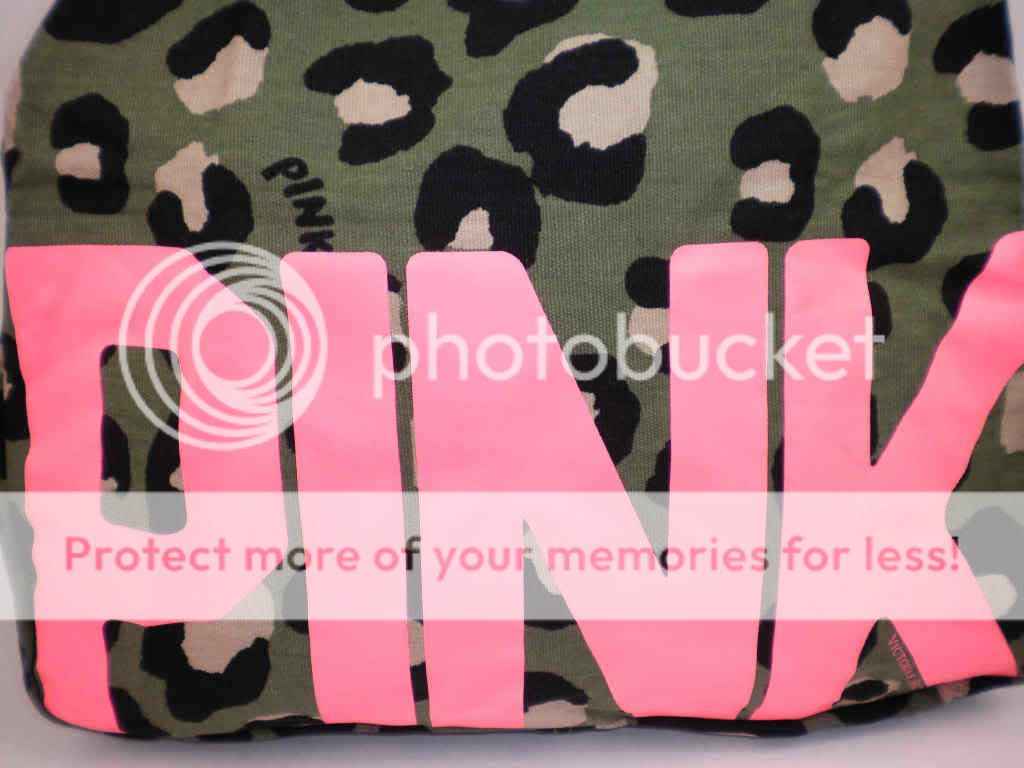 Victorias Secret Military Green Canvas Tote Bag Large  