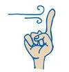 Finger to Test Wind